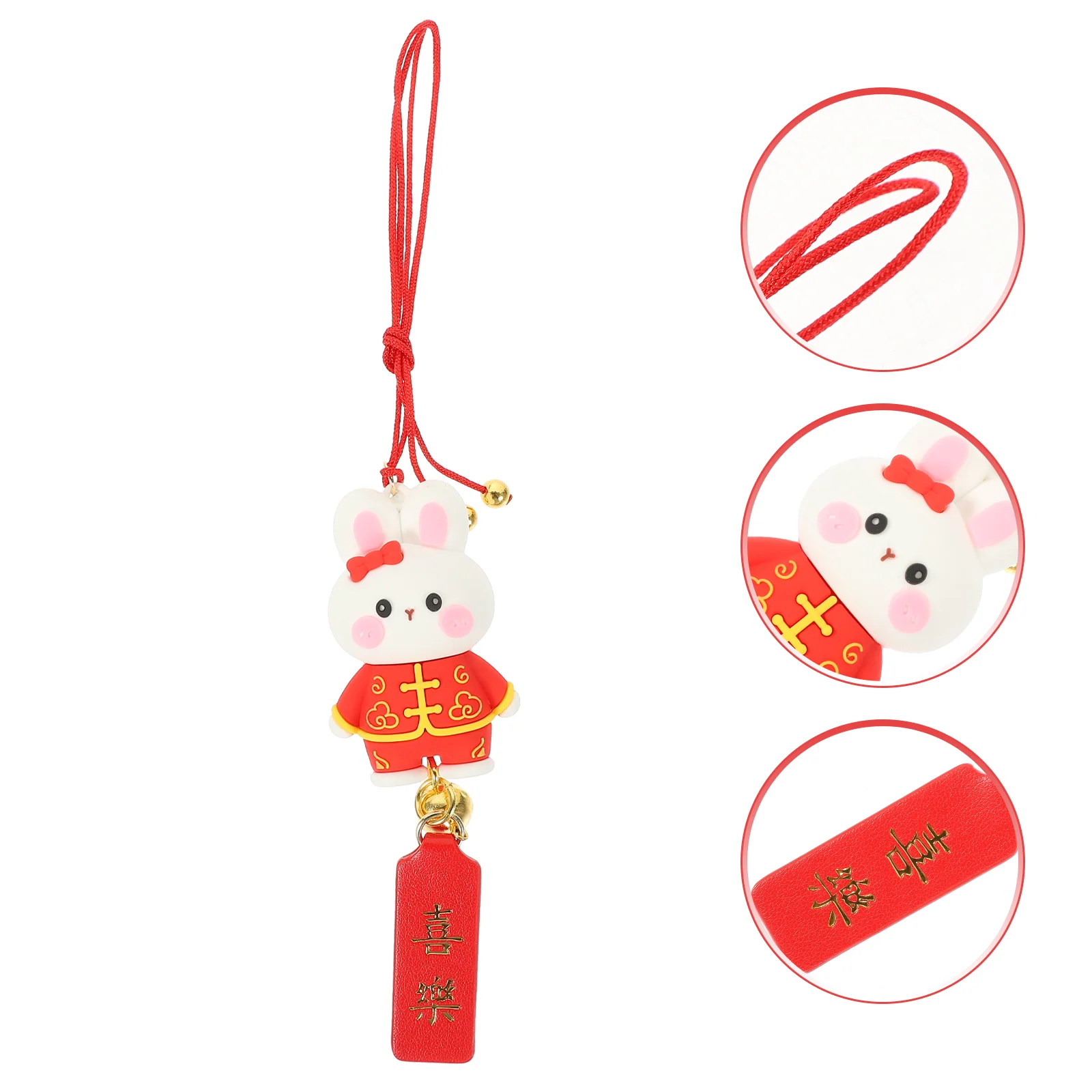 Rabbit Pendants Pendant Year Bunny Car Zodiac Decor Ornament Easter Hanging Lucky New Keychain The Rearview Gift Souvenir Mirror
Rabbit Pendants Pendant Year Bunny Car Zodiac Decor Ornament Easter Hanging Lucky New Keychain The Rearview Gift Souvenir Mirror