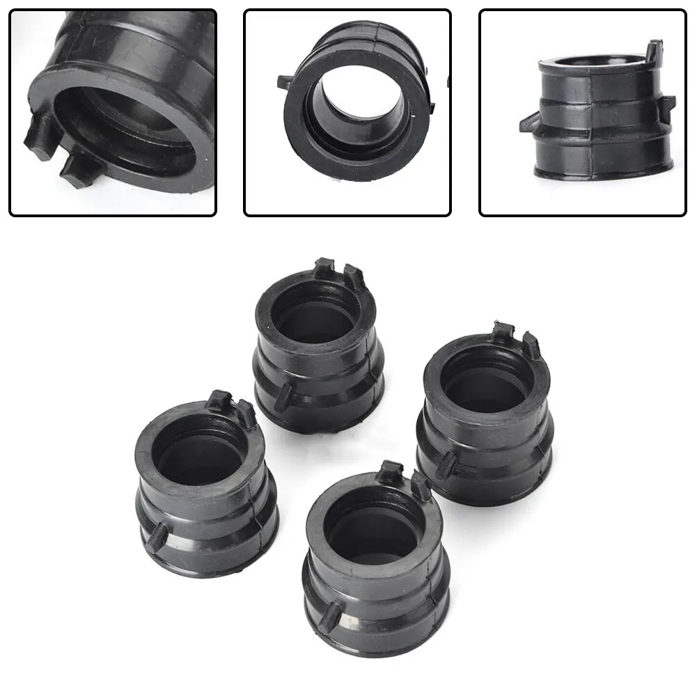 Carb Holder Intake Manifold Boot Replacement Rubber 4pcs Black Durable For Honda CBR250 MC19 22 CB400 Brand New
Carb Holder Intake Manifold Boot Replacement Rubber 4pcs Black Durable For Honda CBR250 MC19 22 CB400 Brand New