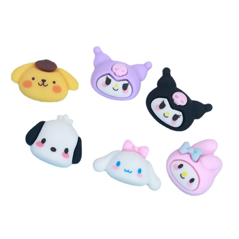 SANRIO Characters Pochacco Kuromi Hello Kitty Heads DIY Sticker Mobile Phone Shell Ornaments Hair Band Accessories Girls Gifts
SANRIO Characters Pochacco Kuromi Hello Kitty Heads DIY Sticker Mobile Phone Shell Ornaments Hair Band Accessories Girls Gifts