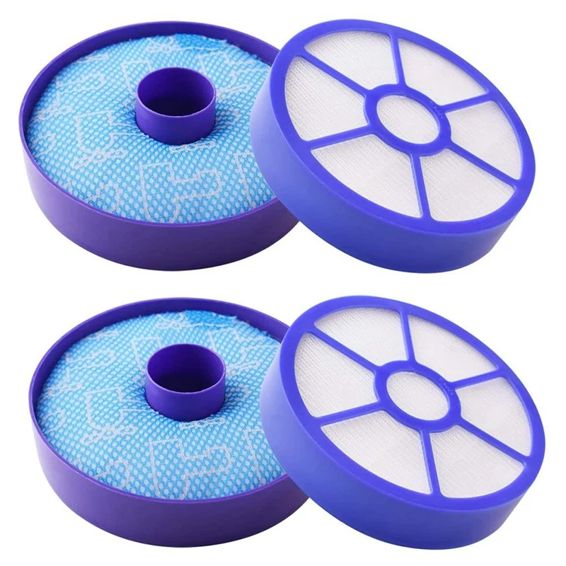 2 Pre-Motor Vacuum Filter And 2 Post-Motor HEPA Filter Replacement For Dyson DC33 Replace Part 919563-02 & 921616-01
2 Pre-Motor Vacuum Filter And 2 Post-Motor HEPA Filter Replacement For Dyson DC33 Replace Part 919563-02 & 921616-01
