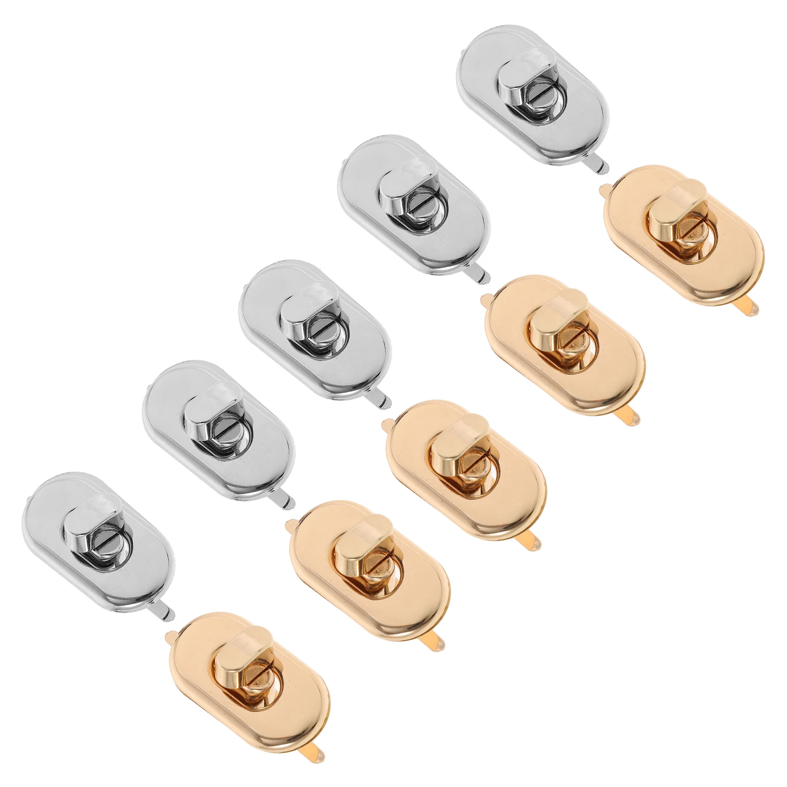 10 Pcs Purse Lock DIY Craft Locks Metal Practical Iron Making Supplies Closure Latches 
10 Pcs Purse Lock DIY Craft Locks Metal Practical Iron Making Supplies Closure Latches
