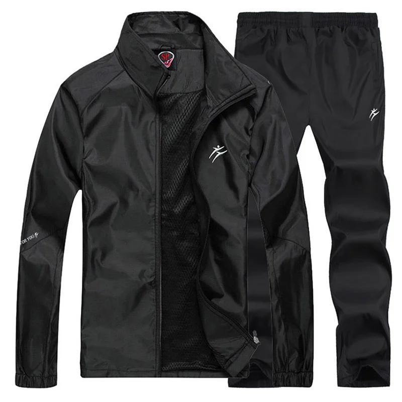 Men's Sportswear Set Casual Fitness Jogging Sportswear Men's Autumn Jumpsuit Sports Jacket+pants Sportswear Clothing
Men's Sportswear Set Casual Fitness Jogging Sportswear Men's Autumn Jumpsuit Sports Jacket+pants Sportswear Clothing