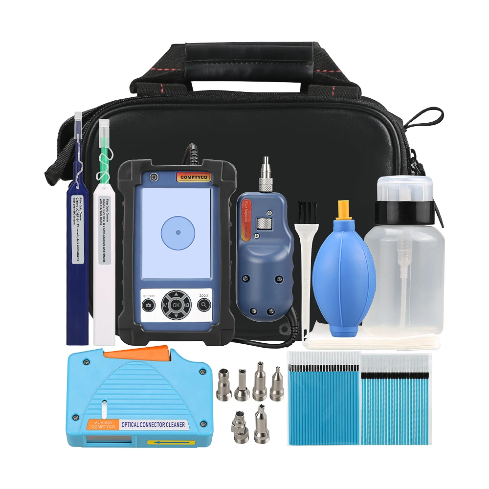 High Cost Performance Fiber Optic Clean Tool Set FTTH Fiber Optic Cleaning Tool Kit
High Cost Performance Fiber Optic Clean Tool Set FTTH Fiber Optic Cleaning Tool Kit