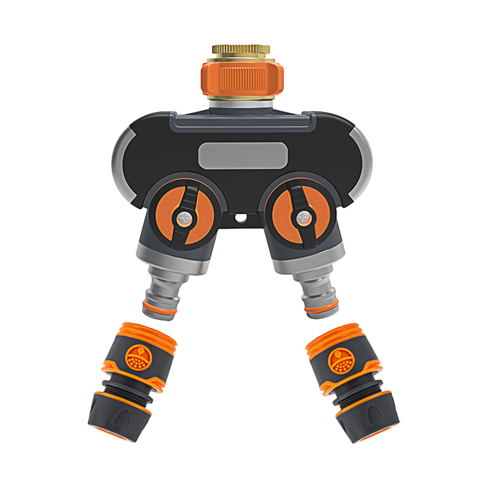 Garden Hose Splitter 2 Way Heavy Duty Two Way Water Hose Splitter High Flow Hose Adapter Shut Off Valve for Outdoor Fauce
Garden Hose Splitter 2 Way Heavy Duty Two Way Water Hose Splitter High Flow Hose Adapter Shut Off Valve for Outdoor Fauce