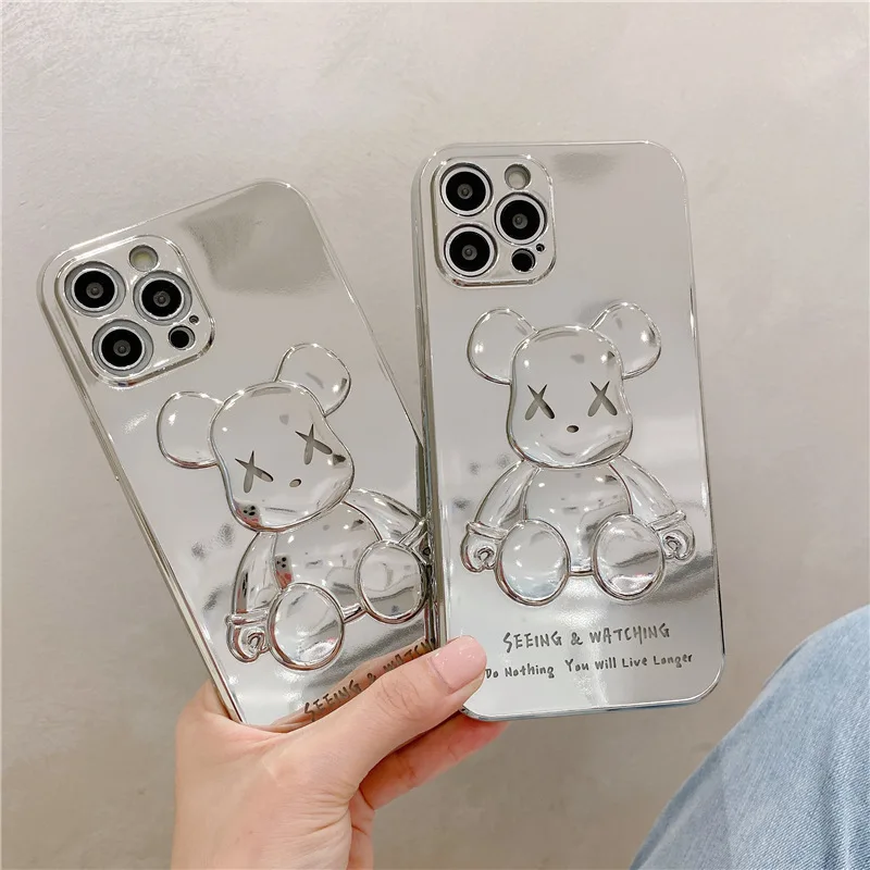 Chaopai Personalized Electroplating Bear Rainbow Case for Apple IPhone1312 Pro Max 11 12Mini XS MAX XR 7 8 6s Plus Phone Case
Chaopai Personalized Electroplating Bear Rainbow Case for Apple IPhone1312 Pro Max 11 12Mini XS MAX XR 7 8 6s Plus Phone Case