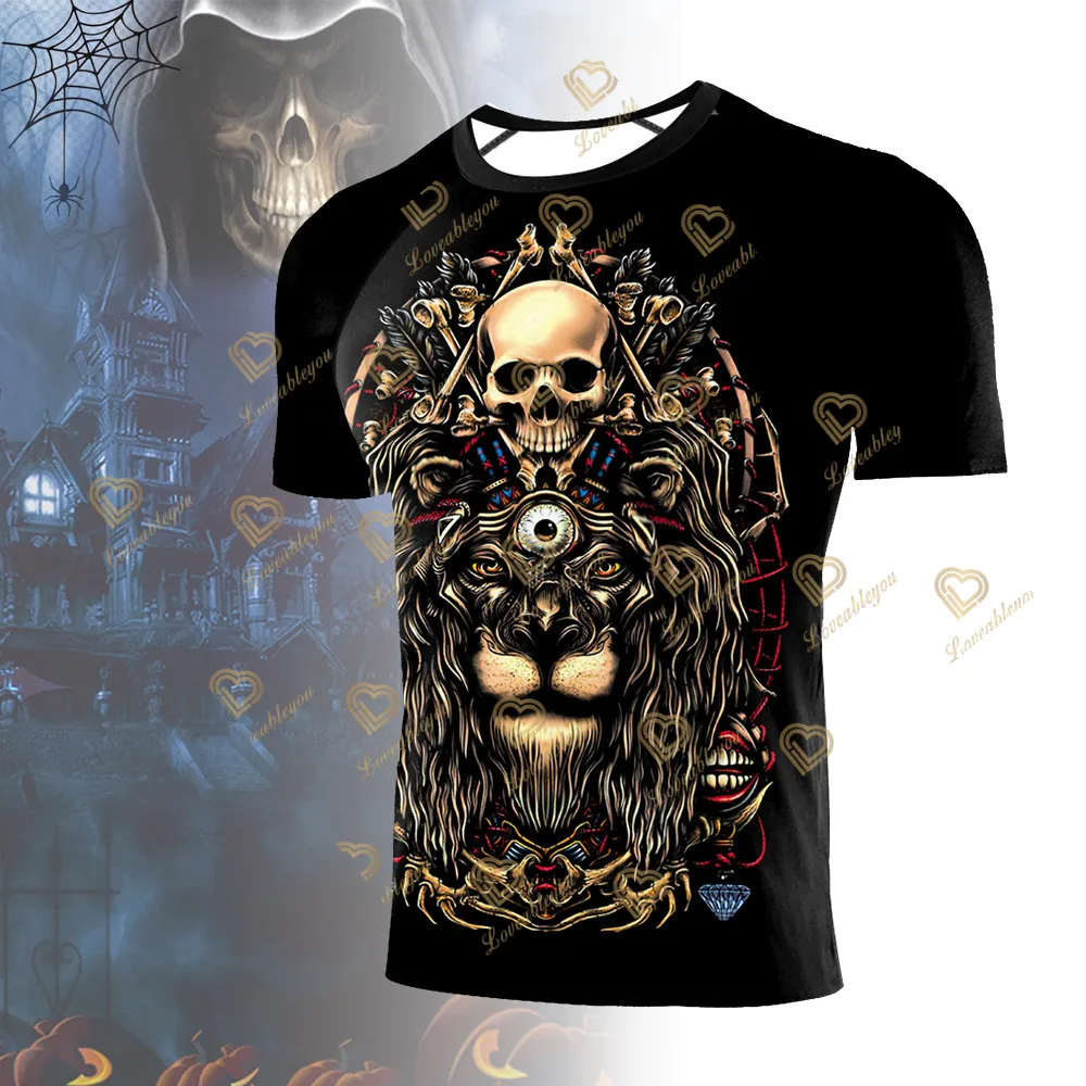 New 2022 Men Women Fitness T Shirt Skull Compression T-Shirt Costume Mens Tshirt
New 2022 Men Women Fitness T Shirt Skull Compression T-Shirt Costume Mens Tshirt