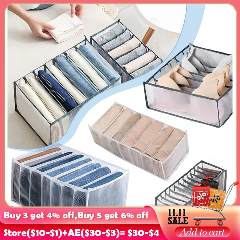 Clothes Organizer Jeans Storage Box Organizer Box Closet Organizer Drawer With Compartment T-shirt Socks Underwears Bras Storage
Clothes Organizer Jeans Storage Box Organizer Box Closet Organizer Drawer With Compartment T-shirt Socks Underwears Bras Storage