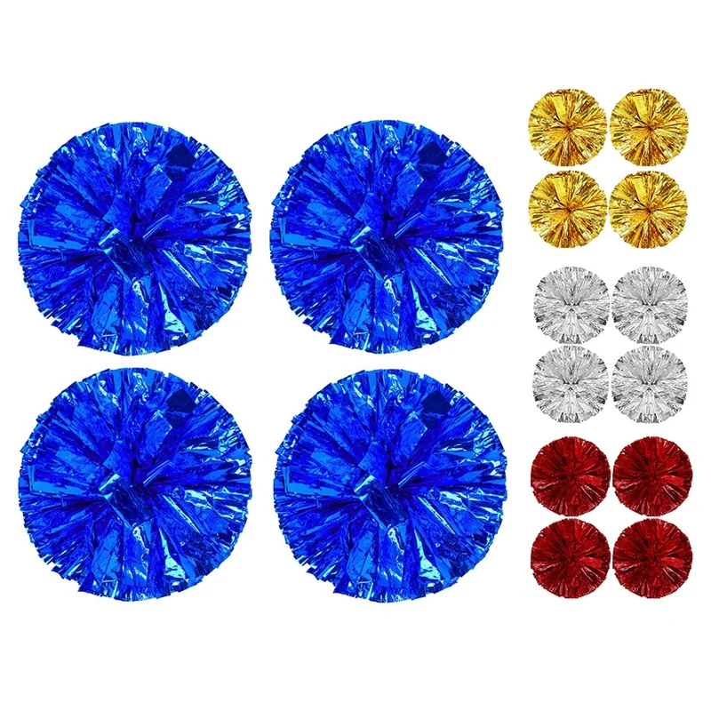 New 4 Pack Pom Poms Cheerleading Cheerleader Pom Poms For Basketball Football Etc Sports Team Spirit Cheering
New 4 Pack Pom Poms Cheerleading Cheerleader Pom Poms For Basketball Football Etc Sports Team Spirit Cheering