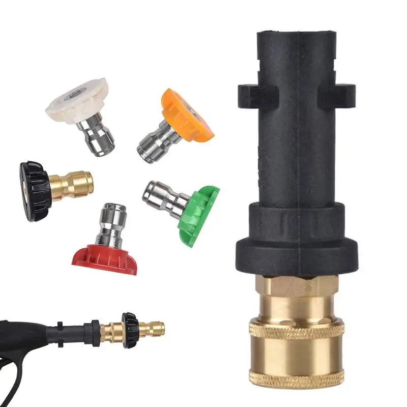 Wash WaterGun Connector 5 Nozzles Heavy Duty Sprayer Connector For Cleaning Washing Cleaning Machine Accessories
Wash WaterGun Connector 5 Nozzles Heavy Duty Sprayer Connector For Cleaning Washing Cleaning Machine Accessories