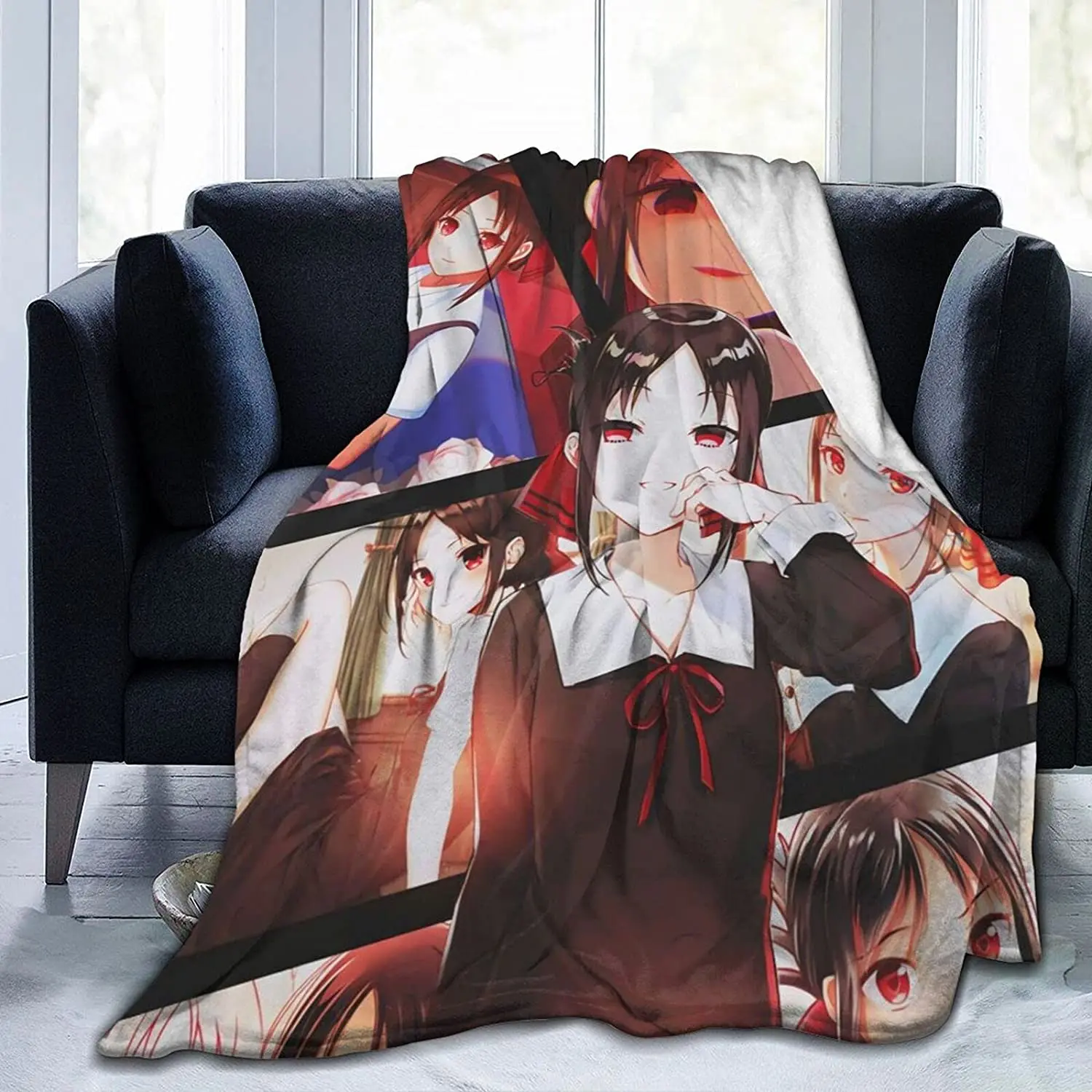 Kaguya Shinomiya Fluffy Soft and Comfortable Blanket, Anime Warm Embrace of Sympathy
Kaguya Shinomiya Fluffy Soft and Comfortable Blanket, Anime Warm Embrace of Sympathy