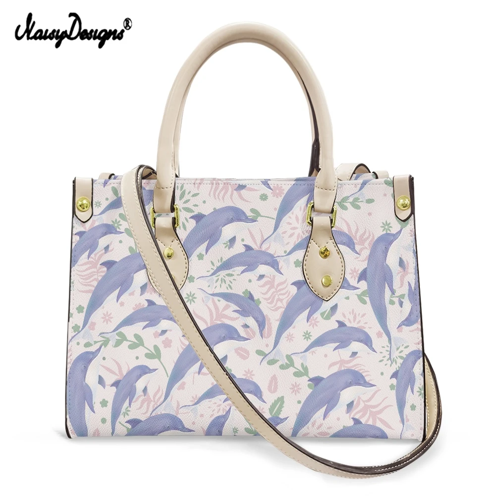 NOISYDESIGNS Dolphin Floral Pattern Womens Handbag Luxury PU Leather Cross Body Bag for Lady Female Messenger Bag bolsa feminina
NOISYDESIGNS Dolphin Floral Pattern Womens Handbag Luxury PU Leather Cross Body Bag for Lady Female Messenger Bag bolsa feminina