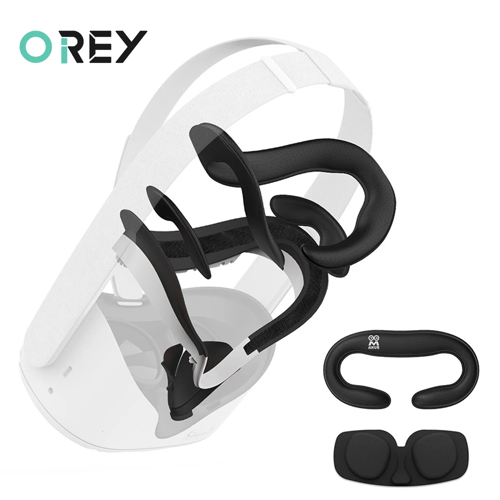 7 in1 Set Resilient VR Facial Bracket & Anti-Leakage Light PU Leather Foam Face Cover Pad Comfort Accessories For Oculus Quest 2
7 in1 Set Resilient VR Facial Bracket & Anti-Leakage Light PU Leather Foam Face Cover Pad Comfort Accessories For Oculus Quest 2