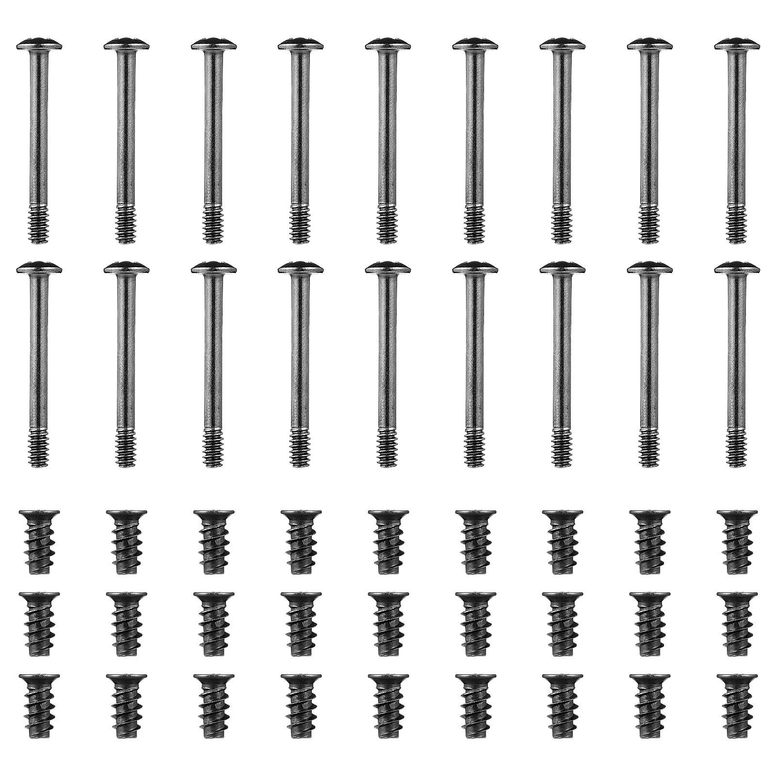 60 Pcs Computer Fan Accessories PC Screws Wood Screw Assortment PC Fan Screws PC Cooler Self-tapping Computer Case Screws
60 Pcs Computer Fan Accessories PC Screws Wood Screw Assortment PC Fan Screws PC Cooler Self-tapping Computer Case Screws