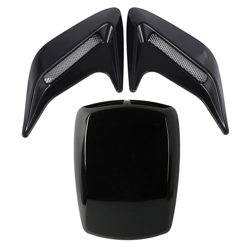 1 Pcs Universal Car Truck Hood Air Flow Intake Hood Scoop Vent & 2Pcs Vent Air Flow Mudguard Intake Sticker
1 Pcs Universal Car Truck Hood Air Flow Intake Hood Scoop Vent & 2Pcs Vent Air Flow Mudguard Intake Sticker
