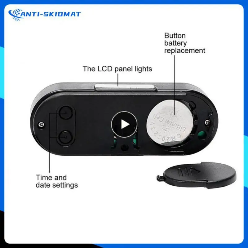 Mini Lcd Backlight Digital Display Universal Portable Electronic Car Clock Time Watch Car Styling Accessories Auto Clocks
Mini Lcd Backlight Digital Display Universal Portable Electronic Car Clock Time Watch Car Styling Accessories Auto Clocks