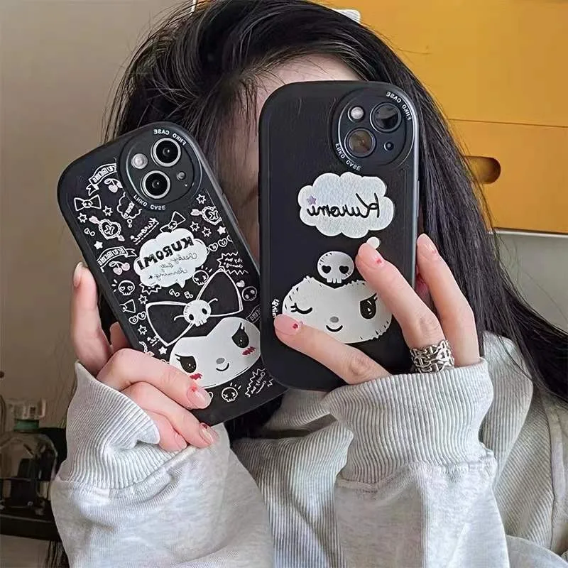 Kawaii Sanrio Kuromi Phone Case For Iphone 11 12 13 14 Pro Max X Xs Xr 7 8 Plus SE 2020 Silicone all-inclusive anti-drop
Kawaii Sanrio Kuromi Phone Case For Iphone 11 12 13 14 Pro Max X Xs Xr 7 8 Plus SE 2020 Silicone all-inclusive anti-drop