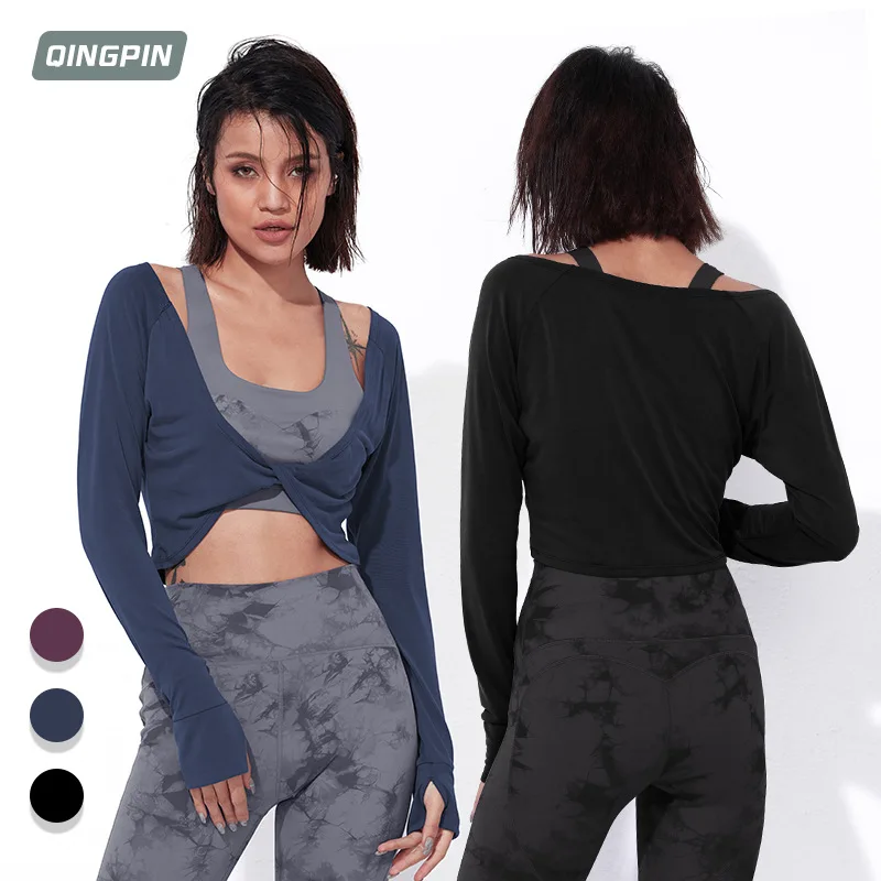 Net Red Beware Machine Deep V-neck Pure Desire Top Crossover Navel Show Thin Outer Blouse Elastic Gloves Long Sleeve T-shirt
Net Red Beware Machine Deep V-neck Pure Desire Top Crossover Navel Show Thin Outer Blouse Elastic Gloves Long Sleeve T-shirt
