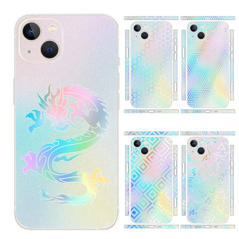 Full Cover Dazzling Decal Skin for iPhone 13 12 Pro Max Mini Back Screen Protector Wrap Classic Film Anti-scratch Matte Sticker
Full Cover Dazzling Decal Skin for iPhone 13 12 Pro Max Mini Back Screen Protector Wrap Classic Film Anti-scratch Matte Sticker
