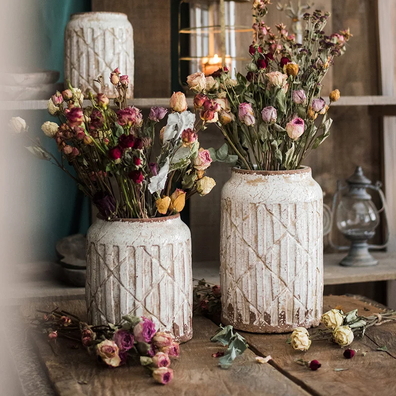 Vintage Ceramic Vases Nordic Style Large Luxury Minimalist Vases Modern Ikebana Cylinder Vaso Per Fiori Home Decorating WZ50HP
Vintage Ceramic Vases Nordic Style Large Luxury Minimalist Vases Modern Ikebana Cylinder Vaso Per Fiori Home Decorating WZ50HP