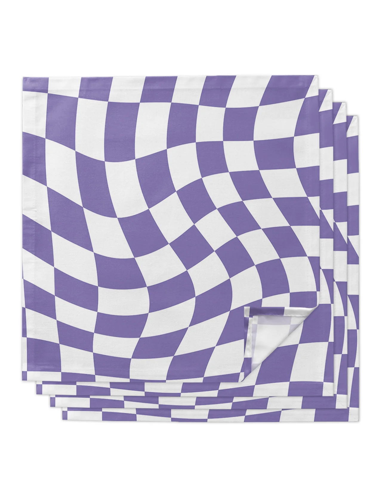 4pcs Lattice Deformation Color Block Purple Square 50cm Table Napkin Wedding Decoration Table Cloth Kitchen Serving Napkins
4pcs Lattice Deformation Color Block Purple Square 50cm Table Napkin Wedding Decoration Table Cloth Kitchen Serving Napkins