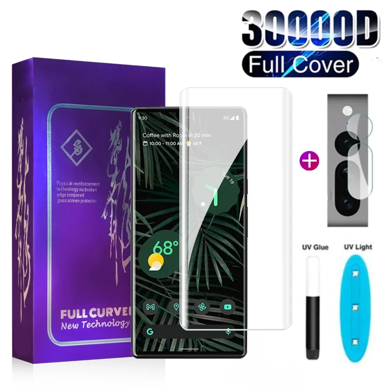 УФ нано жидкий клей защитное закаленное стекло Защита экрана для Google 7 Pro мягкая защитная пленка для объектива камеры для Pixel7Pro
УФ нано жидкий клей защитное закаленное стекло Защита экрана для Google 7 Pro мягкая защитная пленка для объектива камеры для Pixel7Pro