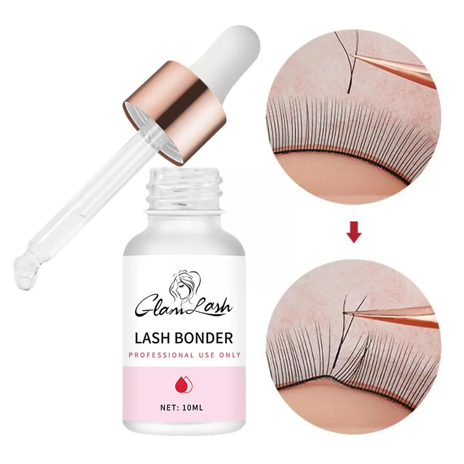 

10ml Lashes Super Bonder For Eyelash Extension Bonder Private Label Grafting Eyelash Glue Quick Drying Long Last M7W8