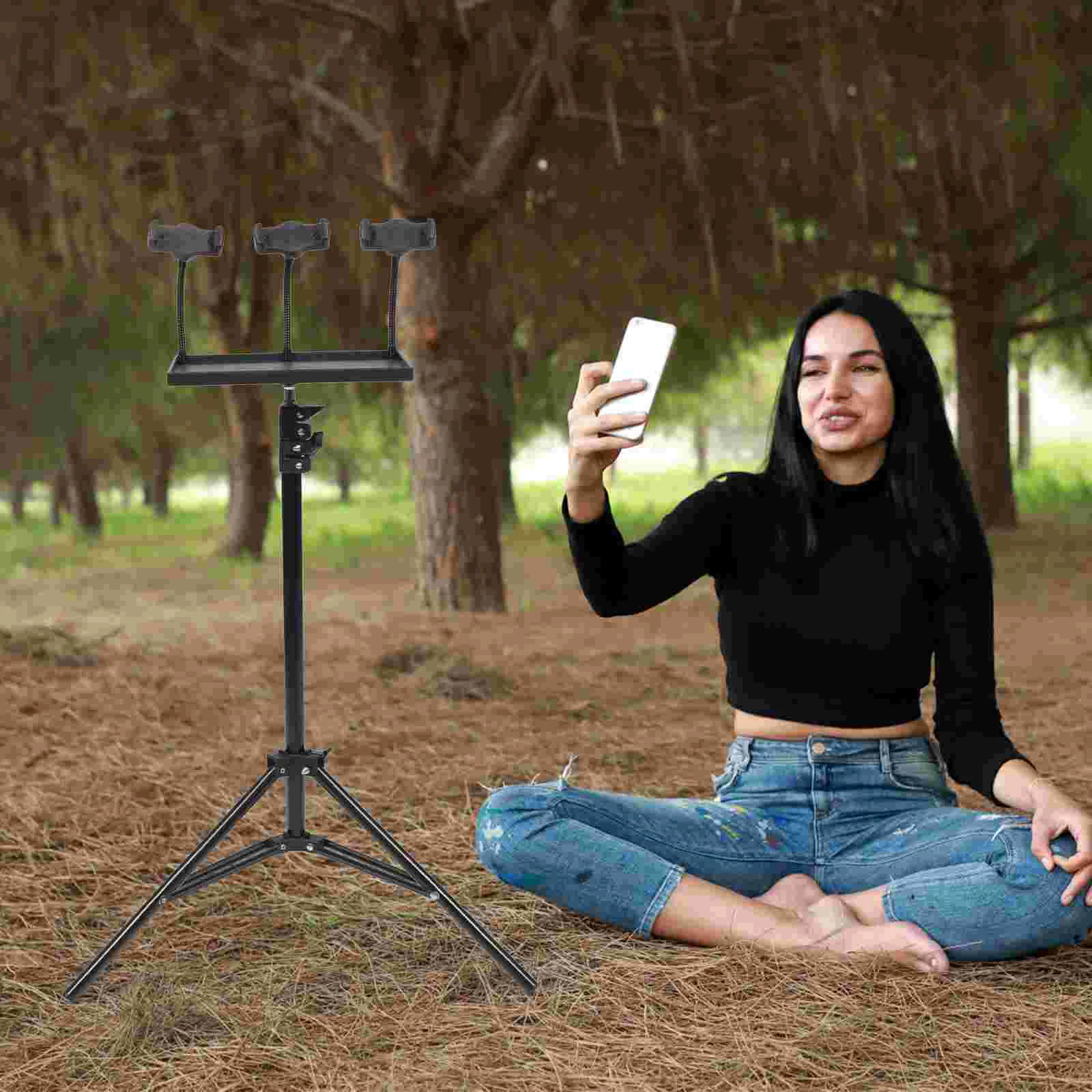 1 Set Projector Tripod Adjustable Height Projector Stand Tripod with Phone Holder
1 Set Projector Tripod Adjustable Height Projector Stand Tripod with Phone Holder