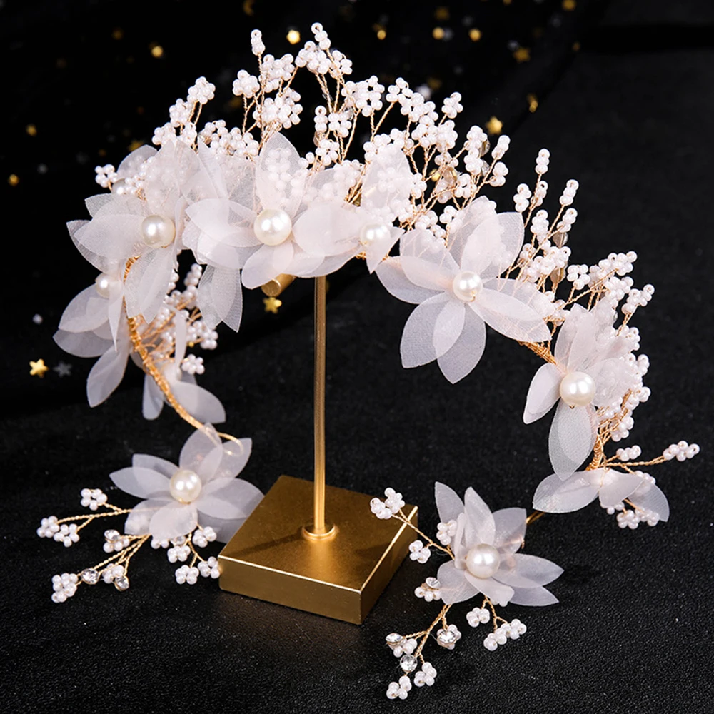 Handmade Bride Hair Accessories Fashion Bridal Headband Hair Band Accessories for Wedding
Handmade Bride Hair Accessories Fashion Bridal Headband Hair Band Accessories for Wedding