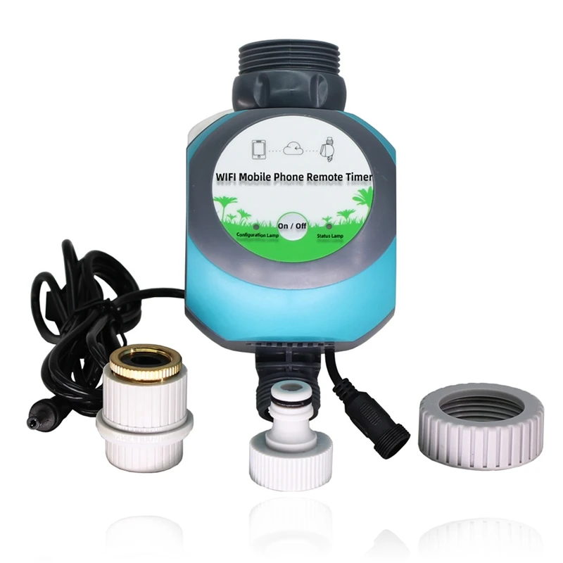 Intelligent WIFI Garden Water Timer Mobile Phone Remote Controller Home Automatic Irrigation Watering Tuya Smartlife
Intelligent WIFI Garden Water Timer Mobile Phone Remote Controller Home Automatic Irrigation Watering Tuya Smartlife