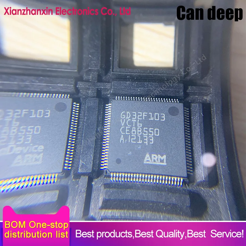 1~5PCS/LOT GD32F103VCT6 32F103 103VCT6 LQFP100 New original micro controller
1~5PCS/LOT GD32F103VCT6 32F103 103VCT6 LQFP100 New original micro controller