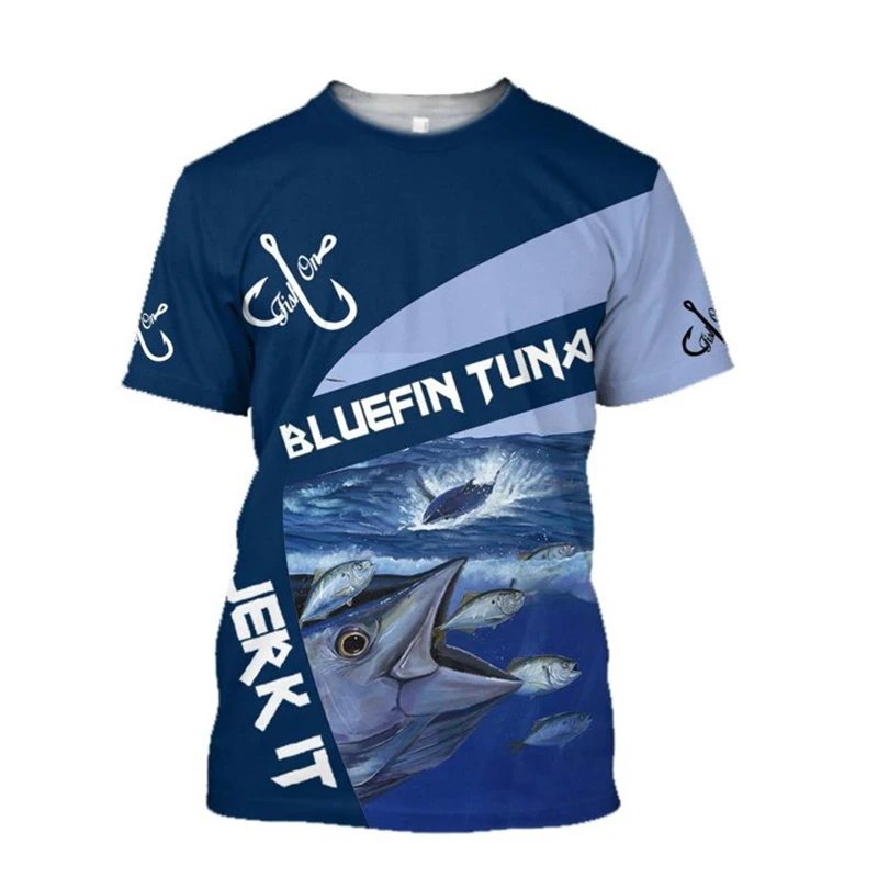 Summer beautiful pattern fishing 3D printed men's T-shirts fashion short sleeve shirt streetwear
Summer beautiful pattern fishing 3D printed men's T-shirts fashion short sleeve shirt streetwear