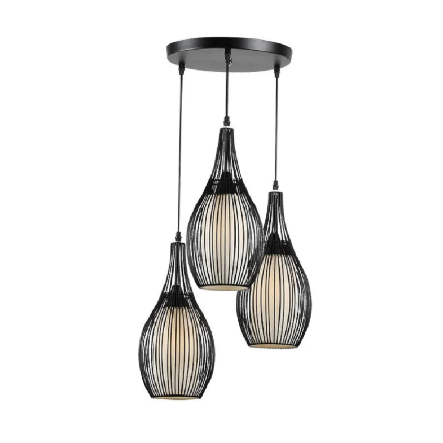 LukLoy LED Nordic Iron Modern Pendant Light Industrial Bedroom Living Room Kitchen Clothing Creative Hanging Lamp Three Gourd
LukLoy LED Nordic Iron Modern Pendant Light Industrial Bedroom Living Room Kitchen Clothing Creative Hanging Lamp Three Gourd