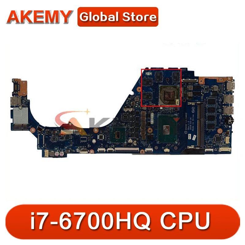 829092-601 Genuine Working Laptop Motherboard ASV42 LA-C493P w/ i7-6700HQ CPU for HP Envy 14-J 14-J104TX
829092-601 Genuine Working Laptop Motherboard ASV42 LA-C493P w/ i7-6700HQ CPU for HP Envy 14-J 14-J104TX