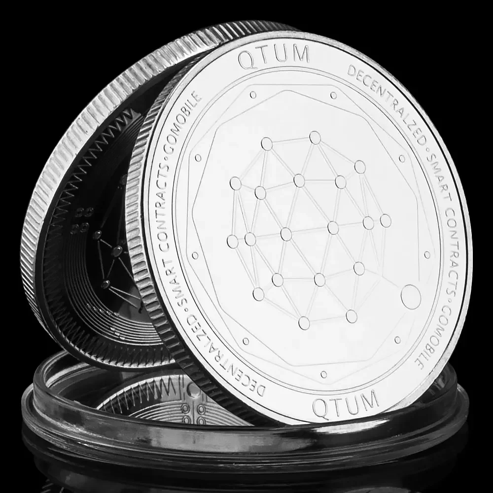 Позолоченная монета QTUM
Позолоченная монета QTUM