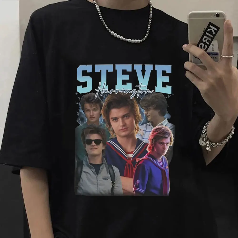 Stranger Things Steve Harrington T-shirts Men's Graphics Print T-shirt Short Sleeve Oversize T Shirt Harajuku Streetwear Unisex
Stranger Things Steve Harrington T-shirts Men's Graphics Print T-shirt Short Sleeve Oversize T Shirt Harajuku Streetwear Unisex