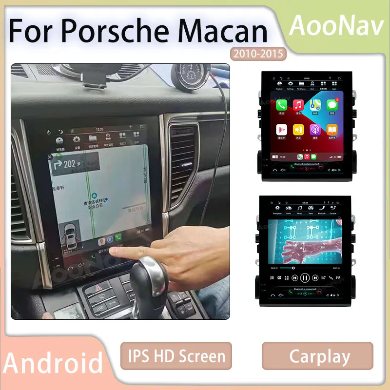 Автомагнитола с экраном для Porsche Macan 2010 2011 2012-2015, автомобильный мультимедийный GPS-навигатор, головное устройство Carplay
Автомагнитола с экраном для Porsche Macan 2010 2011 2012-2015, автомобильный мультимедийный GPS-навигатор, головное устройство Carplay