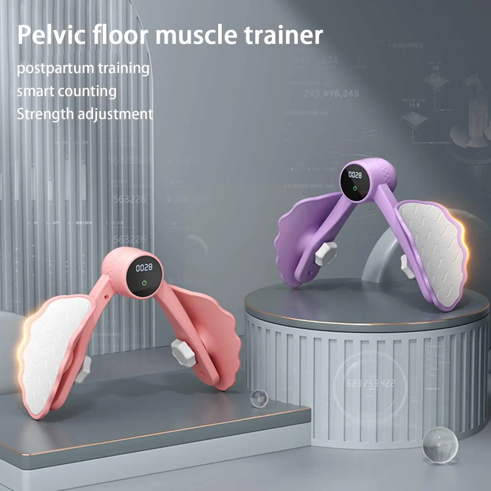 Pelvic Floor Trainer Intelligent Counting Leg Press Machine Home Fitness Equipment For Ladies Yoga Training 3 Color X6E2
Pelvic Floor Trainer Intelligent Counting Leg Press Machine Home Fitness Equipment For Ladies Yoga Training 3 Color X6E2