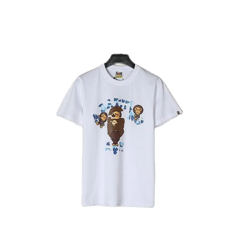 2022 Summer New Bape Little Monkey Hide And Seek Printed Cartoon Anime Boys And Girls Cotton Short-Sleeved T-Shirt
2022 Summer New Bape Little Monkey Hide And Seek Printed Cartoon Anime Boys And Girls Cotton Short-Sleeved T-Shirt