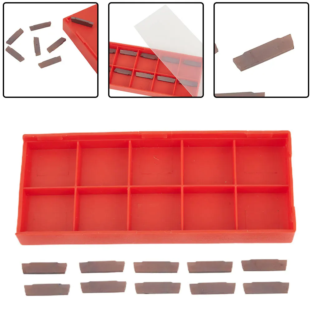 10 Pcs MGMN200-G LDA Blade Replace 16*4*2mm For Grooving Cutting Lathe Tool For Processing Steel And Cast Iron Durable
10 Pcs MGMN200-G LDA Blade Replace 16*4*2mm For Grooving Cutting Lathe Tool For Processing Steel And Cast Iron Durable
