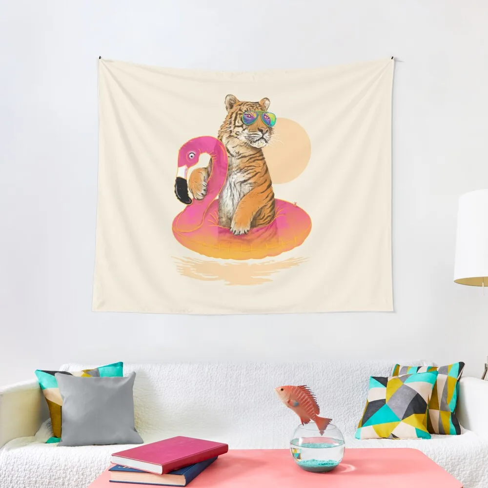 Chillin Flamingo Tiger Tapestry Fashion Room Decor Pattern Print Tapestry Wall Bedroom Carpet Bed Sheets 
Chillin Flamingo Tiger Tapestry Fashion Room Decor Pattern Print Tapestry Wall Bedroom Carpet Bed Sheets