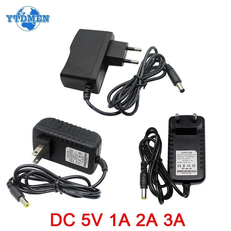 Power Adapter Supply DC 5V 1A 2A 3A Universal Charger 220V to 5V 2A LED Power Adapter For Hoverboard Lighting Transformer
Power Adapter Supply DC 5V 1A 2A 3A Universal Charger 220V to 5V 2A LED Power Adapter For Hoverboard Lighting Transformer
