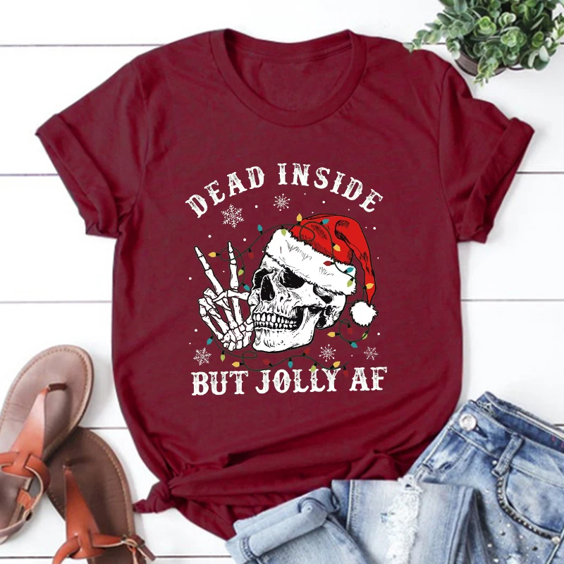 Christmas Shirt Skeleton Tshirt Funny Holiday Shirt Santa Shirt Santa Claus Top Merry Christmas Party Tees
Christmas Shirt Skeleton Tshirt Funny Holiday Shirt Santa Shirt Santa Claus Top Merry Christmas Party Tees