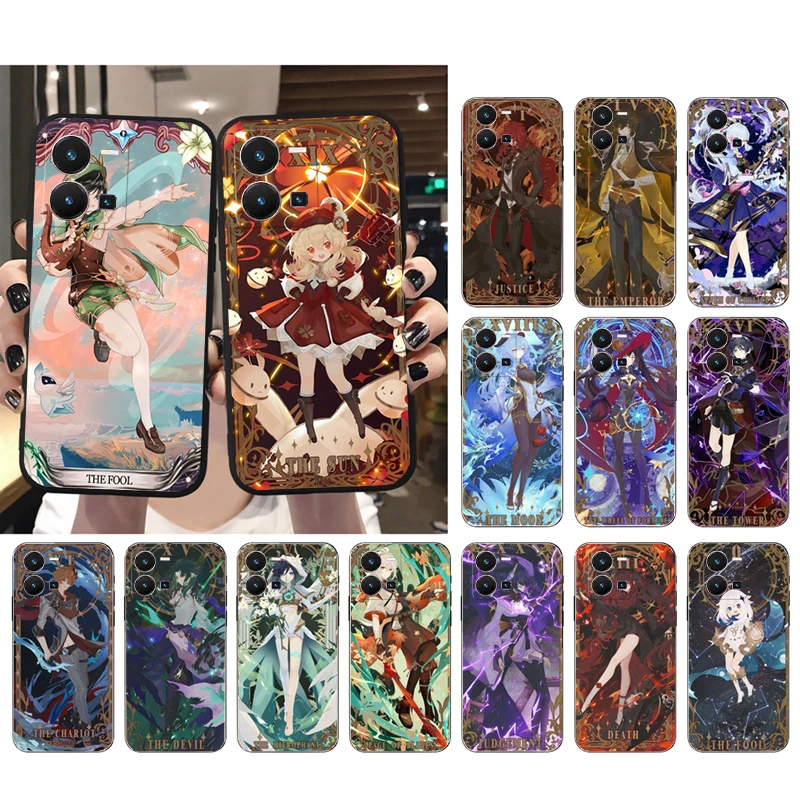 Genshin Impact Tarot Card Phone Case for VIVO Y53S Y33S Y22S Y11S Y31 Y21 Y70 Y20 Y21S Y72 Y35 Y51 Y01 V23E V21 V23 V21E Funda
Genshin Impact Tarot Card Phone Case for VIVO Y53S Y33S Y22S Y11S Y31 Y21 Y70 Y20 Y21S Y72 Y35 Y51 Y01 V23E V21 V23 V21E Funda