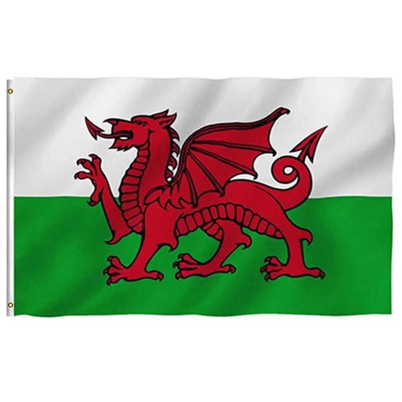 Wales Flag UK United Kingdom 90x150cm Polyester Printed British Welsh Flags And Banners For Decoration Celebration Parade Sport
Wales Flag UK United Kingdom 90x150cm Polyester Printed British Welsh Flags And Banners For Decoration Celebration Parade Sport
