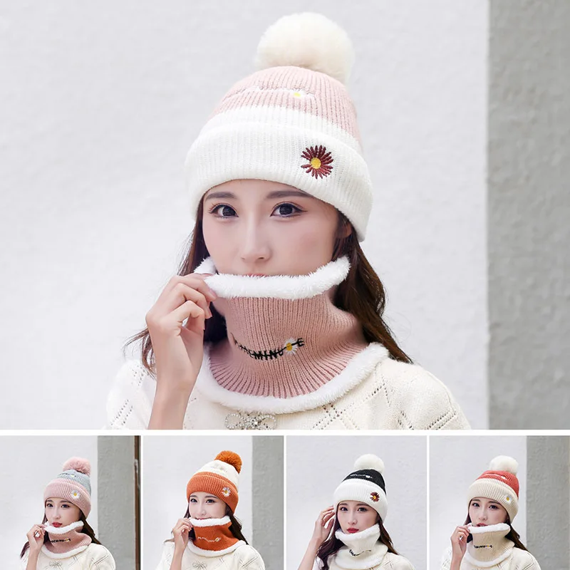 Winter Warm Women Hats High Quality Bib Hat Dual-use Hats Autumn Cute Plus Velvet Thick Hats Knit Thicken Cap Cold Caps Gorras
Winter Warm Women Hats High Quality Bib Hat Dual-use Hats Autumn Cute Plus Velvet Thick Hats Knit Thicken Cap Cold Caps Gorras