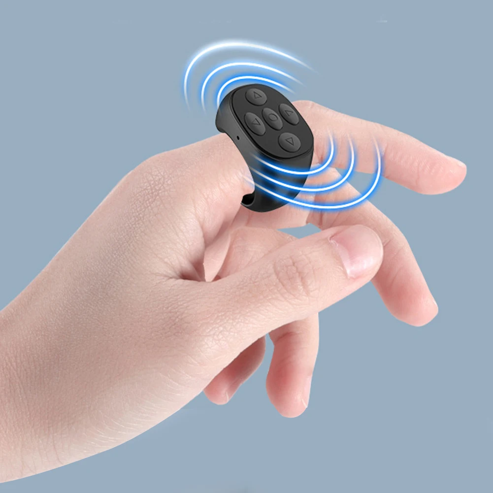 Camera Shutter Scrolling Wireless Selfie Compatible Fingertip Remote Control Rechargeable Portable Ring Page Turner
Camera Shutter Scrolling Wireless Selfie Compatible Fingertip Remote Control Rechargeable Portable Ring Page Turner