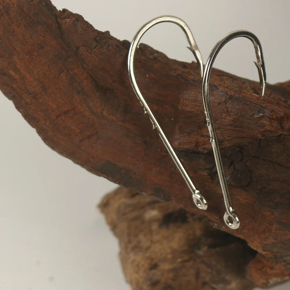 Get Ready to Reel In a Big Catch with 100 Crooked Mouth Hooks High Quality Stainless Steel Tackle for Sea Fishing!
Get Ready to Reel In a Big Catch with 100 Crooked Mouth Hooks High Quality Stainless Steel Tackle for Sea Fishing!
