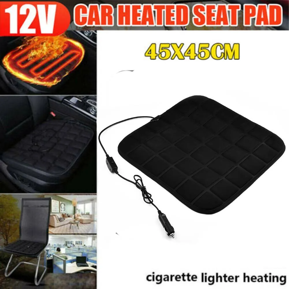 1pcs Seat Cover 12V Universal Car Seat Pad Cushion Cover Heating Heater Kit Warm Heated Winter With Cigarettes Lighter Interface
1pcs Seat Cover 12V Universal Car Seat Pad Cushion Cover Heating Heater Kit Warm Heated Winter With Cigarettes Lighter Interface