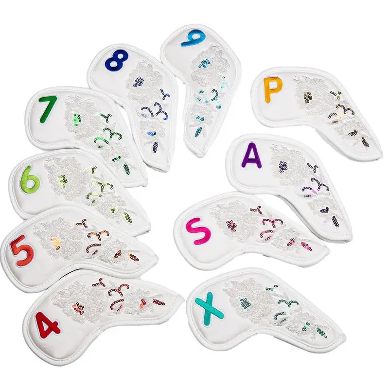 Golf Club Covers Golf Club Headcovers PU Leather Golf Iron Sleeve Set 10pcs/set Anti-scratch Collision Avoidance Number Print
Golf Club Covers Golf Club Headcovers PU Leather Golf Iron Sleeve Set 10pcs/set Anti-scratch Collision Avoidance Number Print
