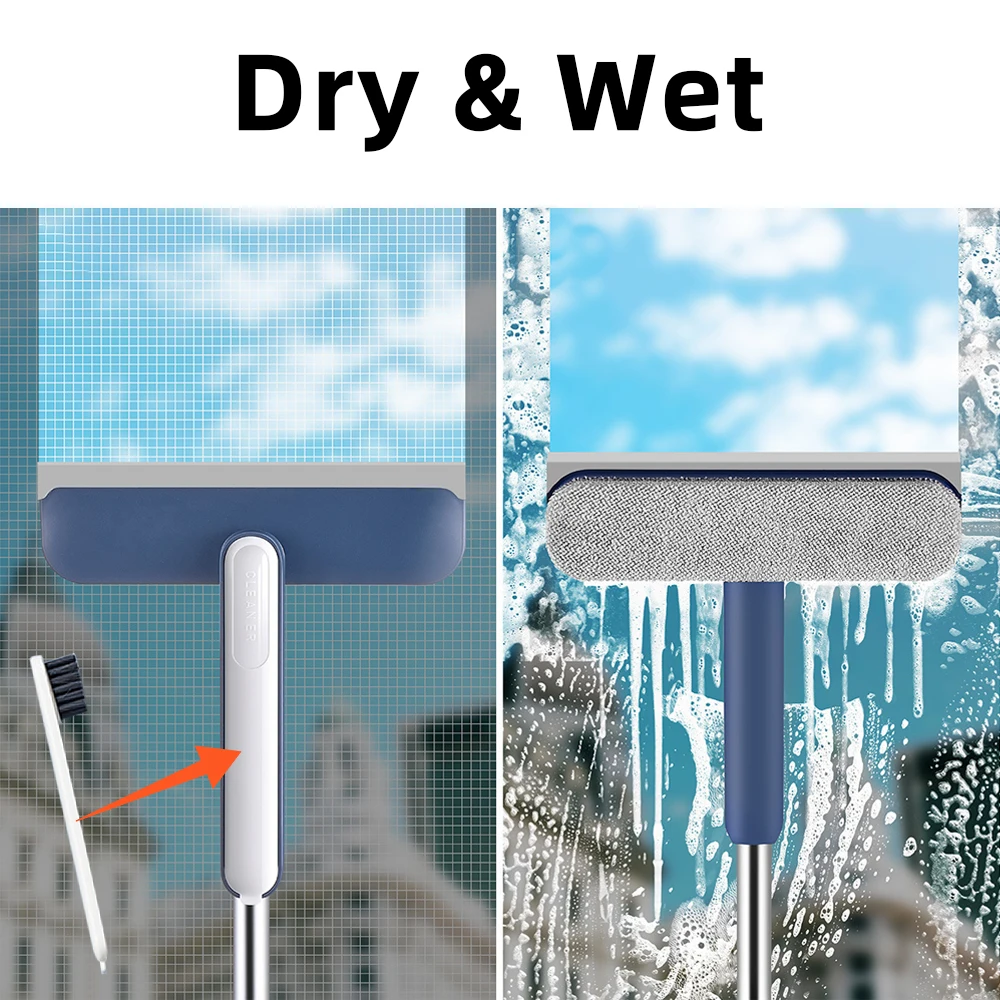3 IN 1 Long Handle Window Mesh Screen Brush Curtain Net Wipe Cleaner For Mosquito Window Wet & Dry Dual Use Glass Cleaning Brush
3 IN 1 Long Handle Window Mesh Screen Brush Curtain Net Wipe Cleaner For Mosquito Window Wet & Dry Dual Use Glass Cleaning Brush